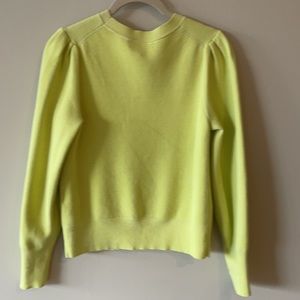 Crewneck Sweater XS yellow green